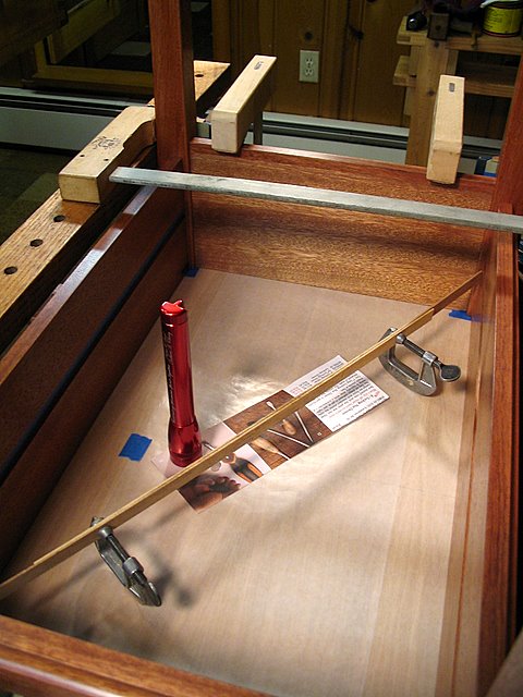 Gluing Sides to Ends Inside View